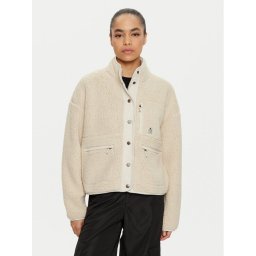 Protest Полар Lux Teddy 3611544 Екрю Relaxed Fit