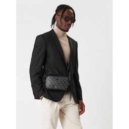 Guess Мъжка чантичка HMMILO P6150 Черен