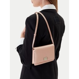 Calvin Klein Дамска чанта Hardware Flap Crossbody K60K612967 Розов