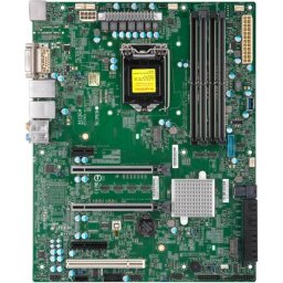 Supermicro mainboard server X11SCA-Bulk Single Socket H4 (LGA 1151), 1x LAN with Intel Ethernet Controller I210-ATSingle LAN wit