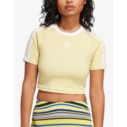 ADIDAS 3-Stripes Baby Tee Yellow