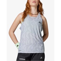 ADIDAS Ultimate HEAT RDY Engineered Running Tank Top Gray