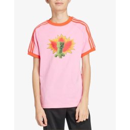 ADIDAS Originals x Minecraft Graphic T-Shirt Pink