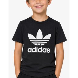 ADIDAS Trefoil Tee Kids Black