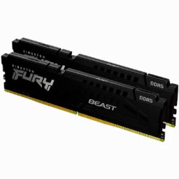 Kingston 64GB 5200MT/s DDR5 CL40 DIMM (Kit of 2) FURY Beast Black KF552C40BB2K2-64
