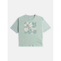 Roxy Тишърт Sun Fr Seas C Tees ERGZT04004 Син Regular Fit