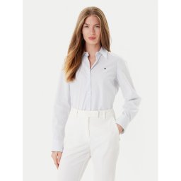 Tommy Hilfiger Риза Ess WW0WW47169 Светлосиньо Regular Fit