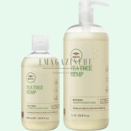 Paul Mitchell Възстановяващ шампоан и душ гел с чаено дърво и коноп 300/1000 мл. Tea Tree Hemp Restoring Shampoo & Body Wash