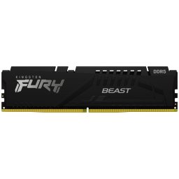 Памет 16GB DDR5 6000MT/s, Kingston Fury Beast Black EXPO, KF560C36BBE2-16, 1.35V