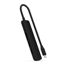 Adapter 6-in-1 USB-C Slim Multiport Black