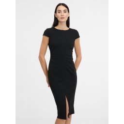 Black women's midi dress ORSAY - Women's