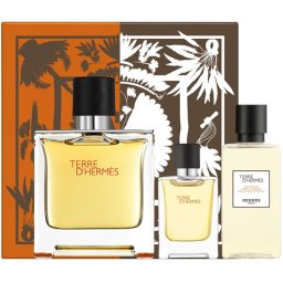 Hermes Terre D'Hermes Set (EDP 75ml + EDP 15ml + SG 40ml) за Мъже
