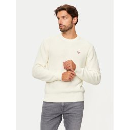 Guess Jeans Пуловер M4BR30 Z3HM1 Екрю Regular Fit