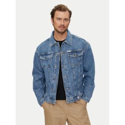 Guess Jeans Дънково яке M4YN38 D5DO2 Син Regular Fit