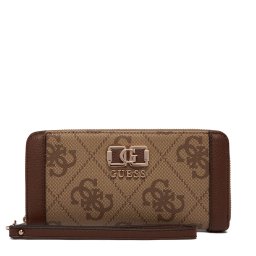 Портфейл Guess Karnilla Logo Slg SWOS99 01146 Кафяв