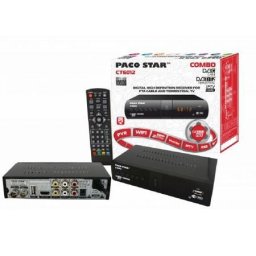 PACO STAR CT6012 Цифрови приемници, Комбиниран цифров HD приемник Paco Star CT6012 за Кабелна, Ефирна, IPTV телевизии