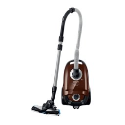 Прахосмукачка с торба PHILIPS Performer Expert, 650W, HEPA 13, Кафява