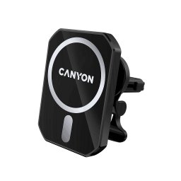 Магнитна поставка за кола с безжично зарядно MagSafe Canyon CM-15 (CNE-CCA15B01)