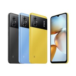 Xiaomi POCO M4 5G, 64GB, 4GB RAM, Dual SIM, Цвят Черен