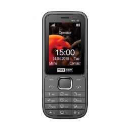 Мобилен телефон Maxcom Classic MM142, Dual SIM, Цвят Сив