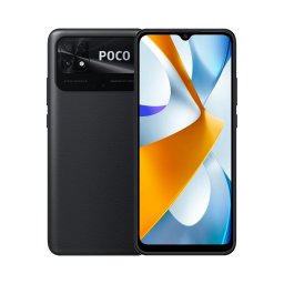 Смартфон Xiaomi Poco C40, 64GB, 4GB RAM, Dual SIM, Black