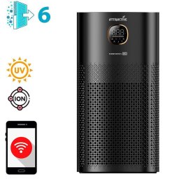 Пречиствател за въздух Oberon 520 WiFi, Цвят Черен