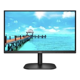 Монитор, AOC 24B2XDM, 23.8" VA WLED, 1920x1080@75Hz, 4ms GtG, 250cd/m2, 3000:1, DCR 20M:1, FlickerFree, Low Blue Light, Tilt, D-SUB, DVI
