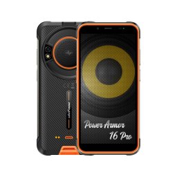 Смартфон Ulefone Power Armor 16 Pro, 64GB, 4GB RAM, Dual SIM, Цвят Оранжев