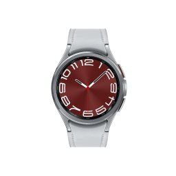 Смарт часовник Samsung Galaxy Watch6 Classic, Свързаност Bluetooth, Размер 43 mm, Цвят Сребрист