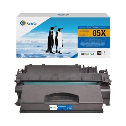 Тонер касета G&G за HP LASER JET P2055/Pro 400/M401/CANON LPB 6300/6310/6600/6650/6670 - CRG-719H/CE505X/CF280X - Black