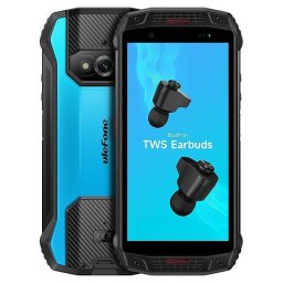 Смартфон Ulefone Power Armor 15, 128GB, 6GB RAM, Dual SIM, Цвят Син