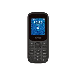 Мобилен телефон myPhone 2220, Dual SIM, Черен