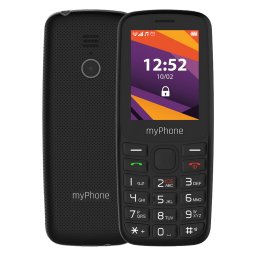 Мобилен телефон myPhone 6410 LTE, Dual SIM, Черен