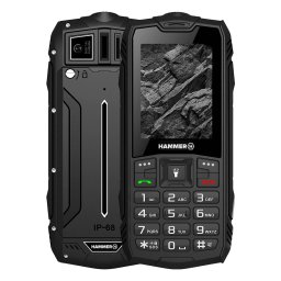 Мобилен телефон myPhone Hammer Rock, Dual SIM, Черен