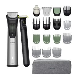 Мултифункционален тример Philips All-in-One Trimmer Series 9000 (MG9557/15) + One Bllade, 20 в 1