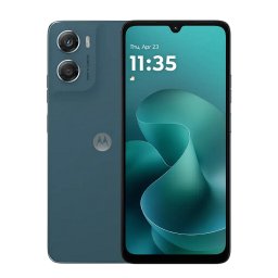 Смартфон Motorola moto g06, 128GB, 4GB RAM, Dual SIM, Цвят Син