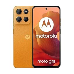 Смартфон Motorola moto g15, 256GB, 8GB RAM, Dual SIM, Цвят Оранжев