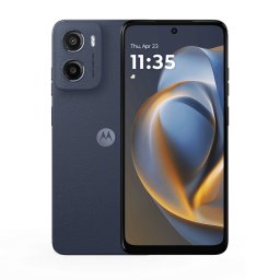 Смартфон Motorola moto g05, 128GB, 4GB RAM, Dual SIM, Цвят Син