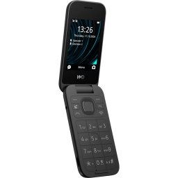 Мобилен телефон HMD 2660 Flip, Dual SIM, Цвят Черен