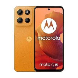 Смартфон Motorola moto g15, 512GB, 8GB RAM, Dual SIM, Цвят Оранжев