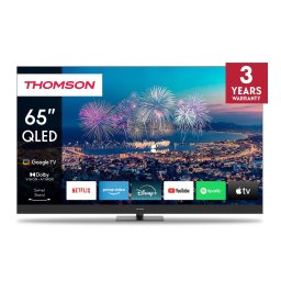 Телевизор Thomson 65", 4K Ultra HD, Google TV, QLED Pro, 60Hz