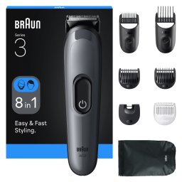 Тример за коса ,лице и тяло Braun Series 3 , AIO3540