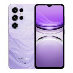 Смартфон Oukitel C2, 64GB, 4GB RAM, Dual SIM, Цвят Лилав