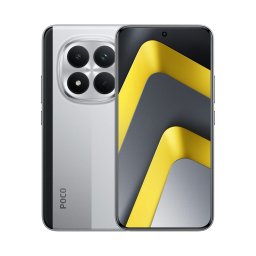 Смартфон Xiaomi POCO M8 Pro 5G, 512GB, 12GB RAM, Dual SIM, Цвят Silver