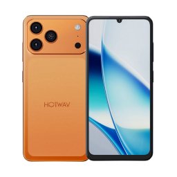 Смартфон Hotwav A17 Pro Max, 128GB, 3GB RAM, Dual SIM, Цвят Оранжев