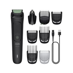 Многофункционален тример Philips All-in-One Trimmer Series 3000 (MG3940/15) , 8 в 1