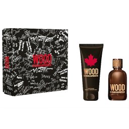 Dsquared2 Wood for Him Gift Set - EDT 100 ml + Shower Gel 150 ml за мъже