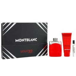 Mont Blanc Legend Red Gift Set - EDP 100 ml + Shower Gel 100 ml + EDP 7.5 ml за мъже