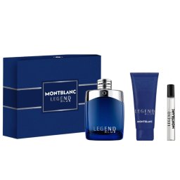 Mont Blanc Legend Blue - EDP 100 ml + EDP 7.5 ml + Shower Gel 100 ml за мъже