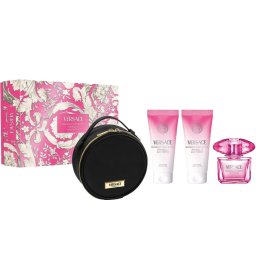 Versace Bright Crystal Absolu Gift Set - EDP 90 ml + Body Lotion 100 ml + Shower Gel 100 ml + Bag за жени